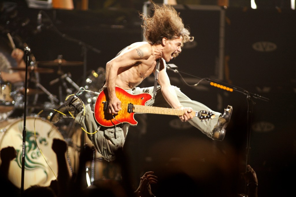 For legion of fans, Eddie van Halen made rock jump