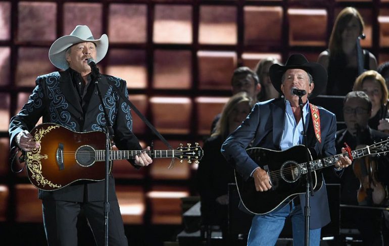 It Doesn't Get Much Better Than George Strait & Alan Jackson Performing “Remember When” And “Troubadour” Together | Whiskey Riff