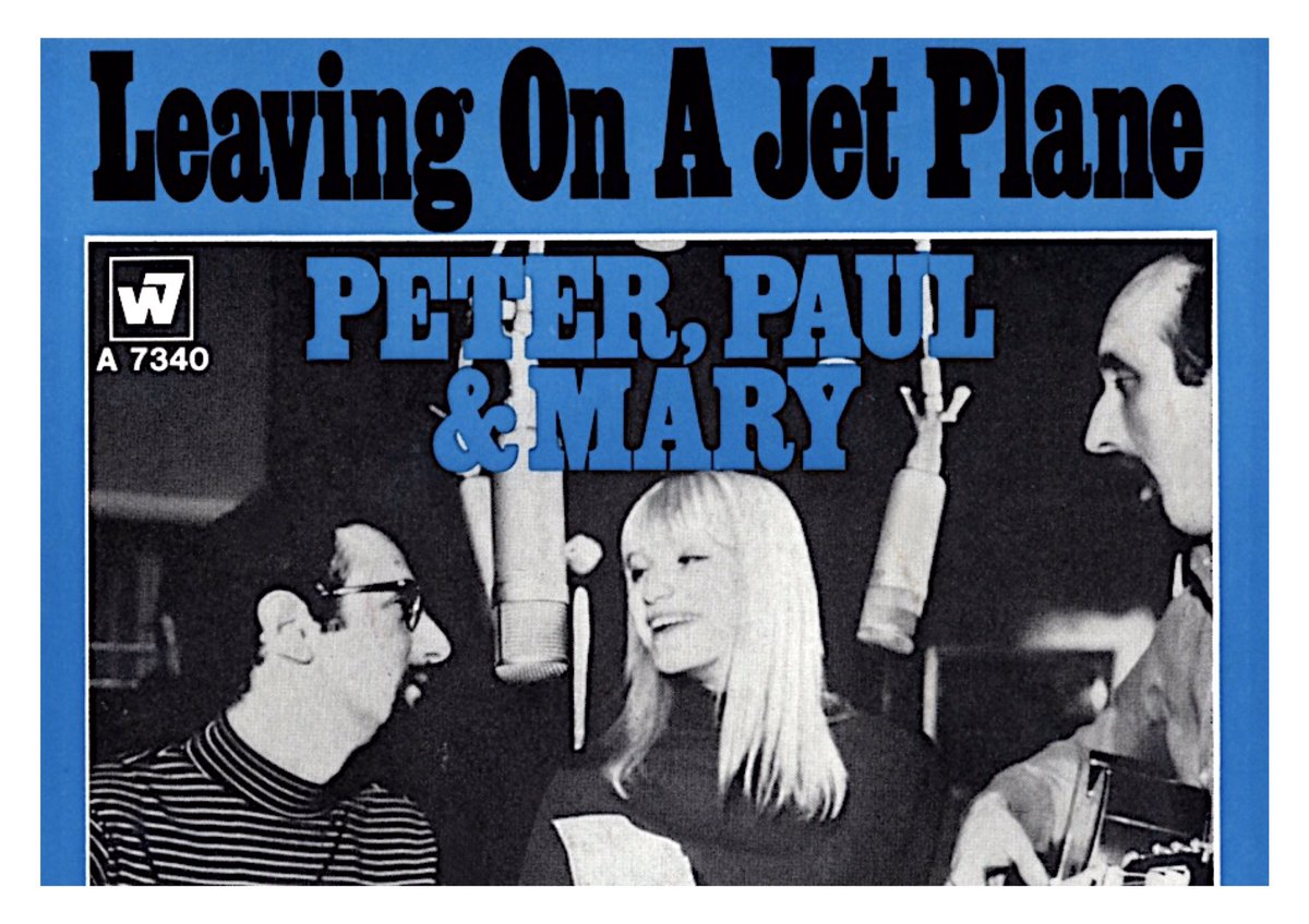RetroNewsNow on X: "🎶On December 20, 1969, 'Leaving On A Jet Plane' by Peter, Paul and Mary reached #1 on the Billboard Hot 100 https://t.co/UxssIvdeyf" / X