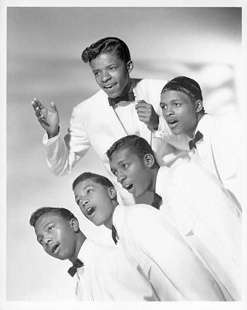 R&B vocal group "Little Anthony & The Imperials" pose for a portrait circa 1959, New York City, New York. L-R Natha… | Little anthony, Rhythm and blues, Black music