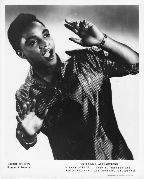 Jackie Wilson, studio portrait, United States, 1958.