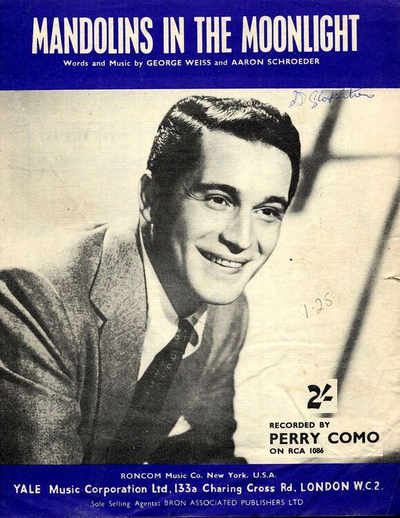 Mandolins in the Moonlight - Song Featuring Perry Como