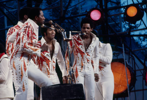 The Temptations performing on the ABC tv series ''In Concert'.